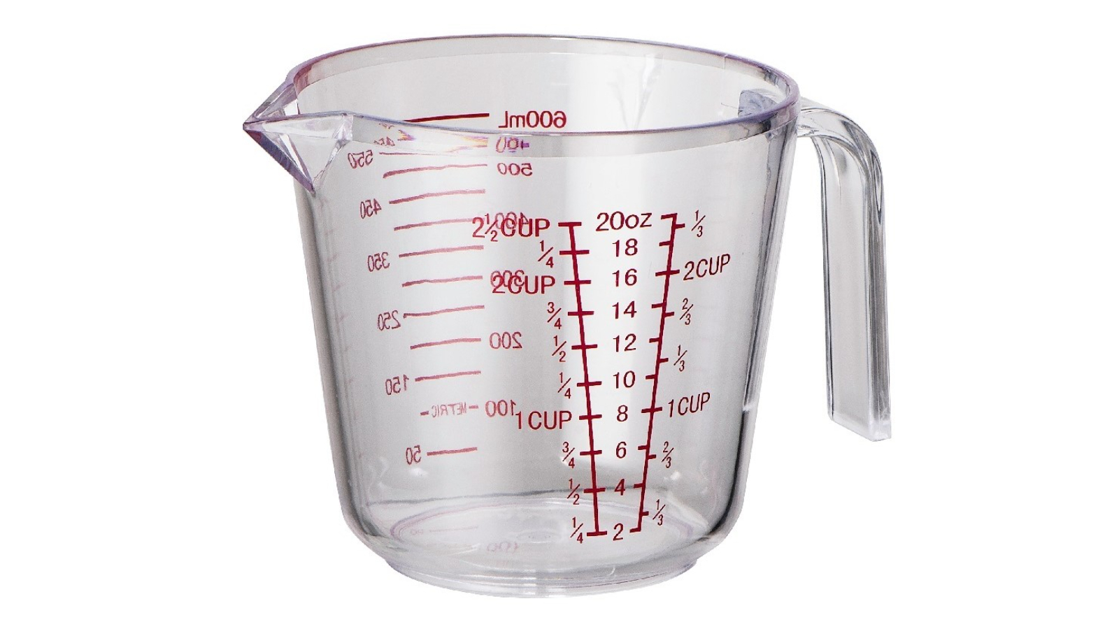 Avanti 600ml Plastic Measuring Jug 