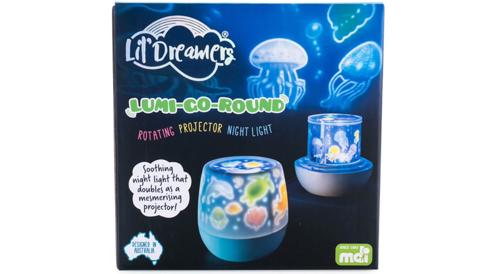 Lil Dreamers Lumi-Go-Round Rotating Projector Light - Ocean