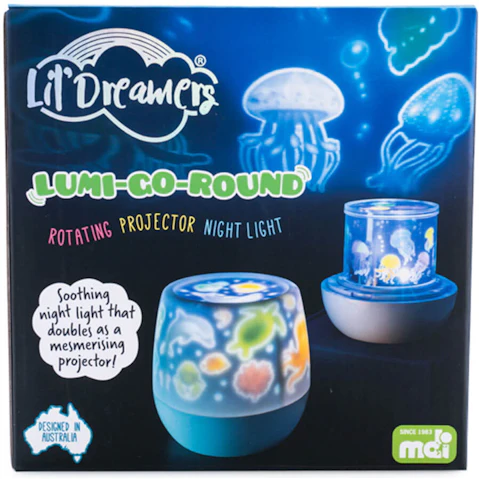 Lil Dreamers Lumi-Go-Round Rotating Projector Light - Ocean