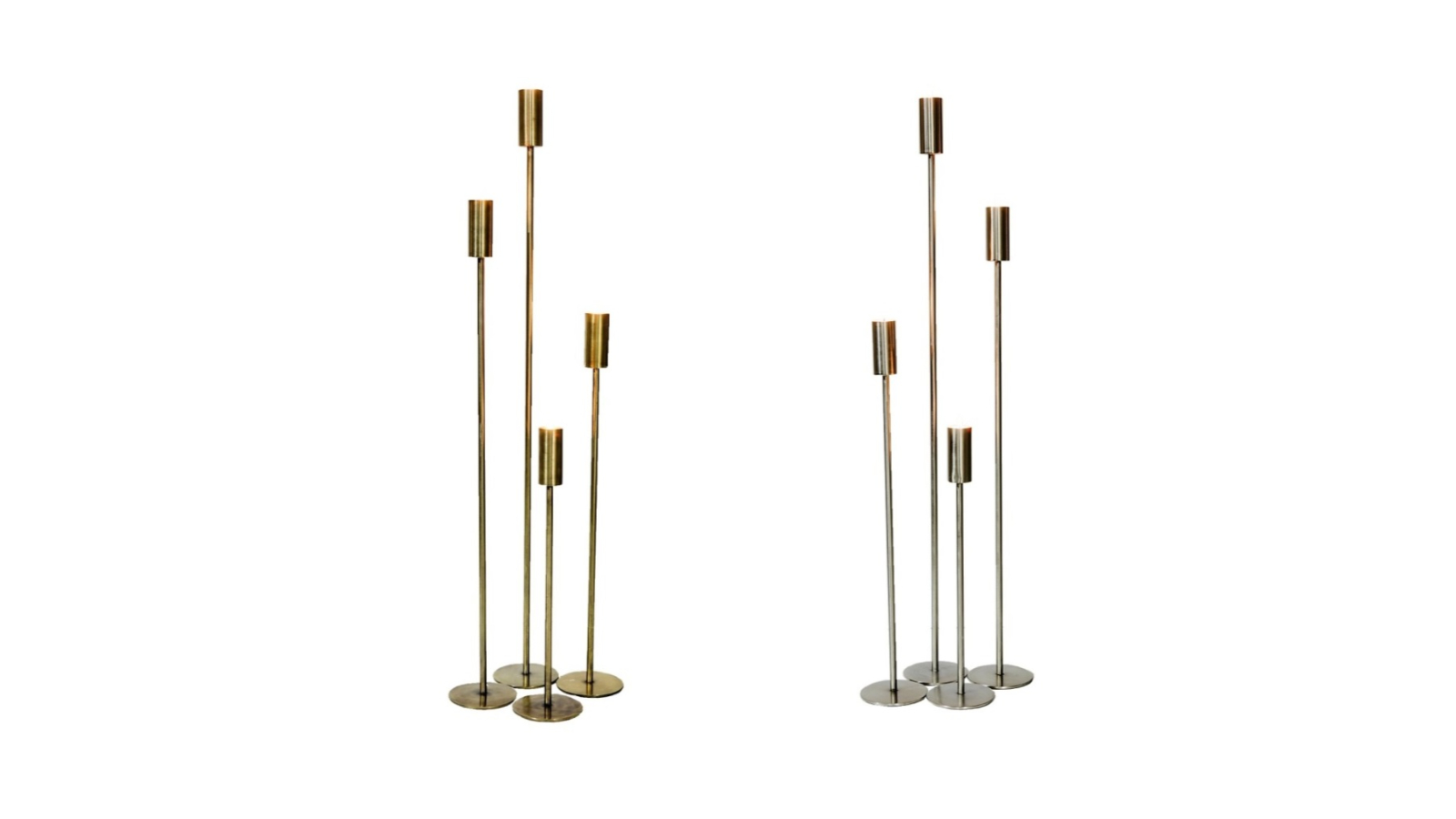 SSH Collection Ava 50cm Tall Single Candle Stand