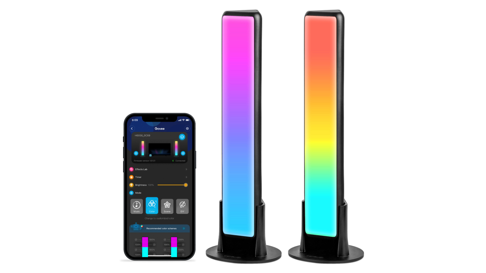 Govee RGBICWW Wi-Fi + Bluetooth Flow and Light Bar