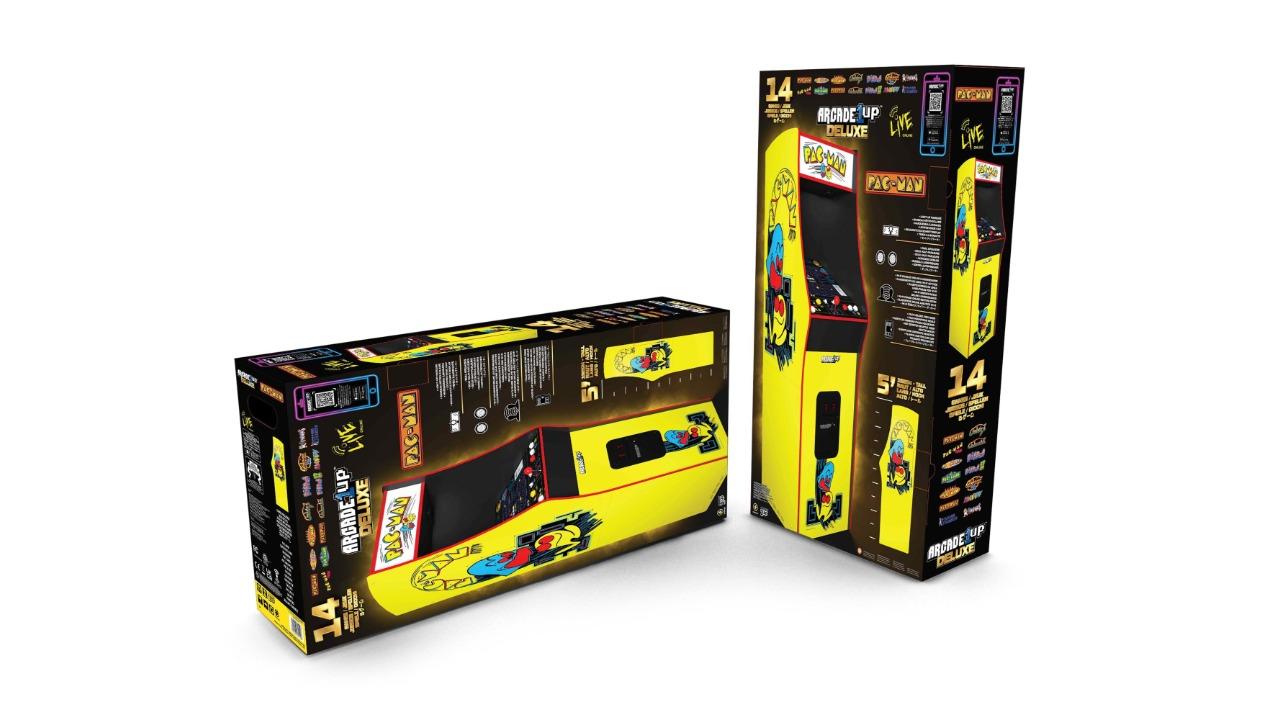Arcade1Up Pac-Man Deluxe Edition Arcade Machine | Harvey Norman