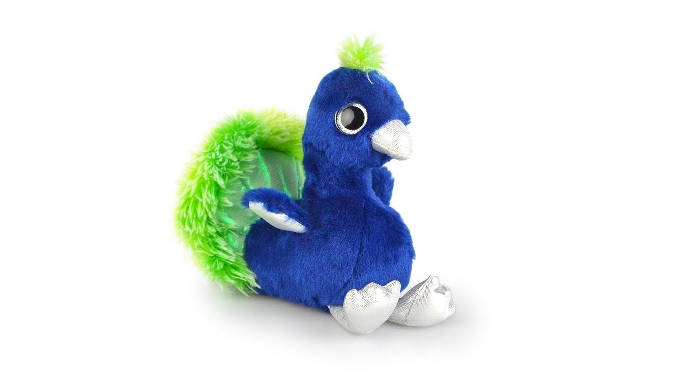 Korimco 22cm Peacock Glitz Kids Soft Toy for Age 3 Years+