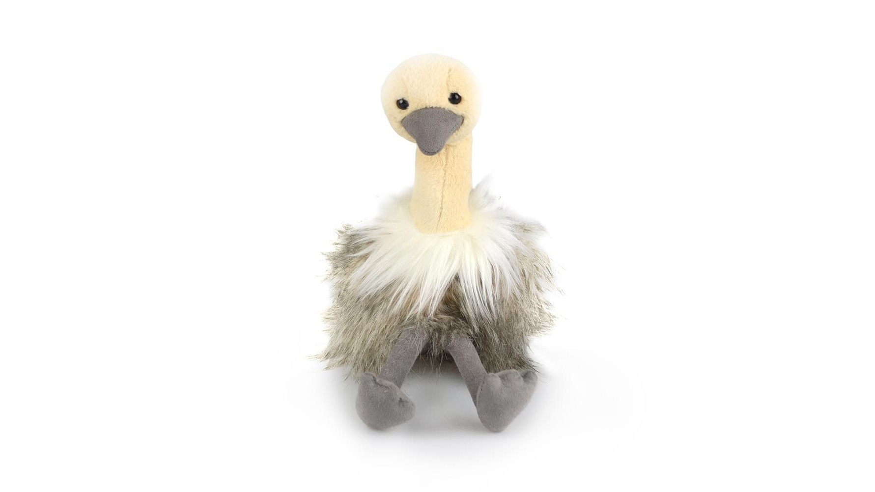 Korimco 30cm Ostrich Delux Kids Soft Toy for Age 3 Years+