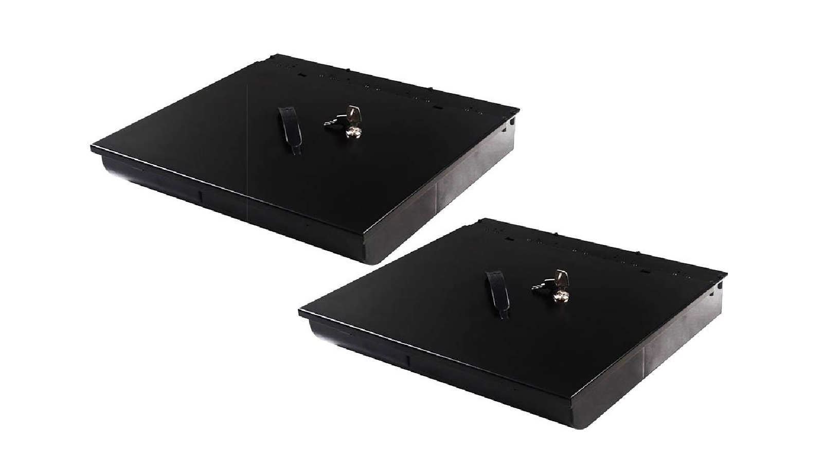 SOGA 2X Cash Tray with Lockable Lid