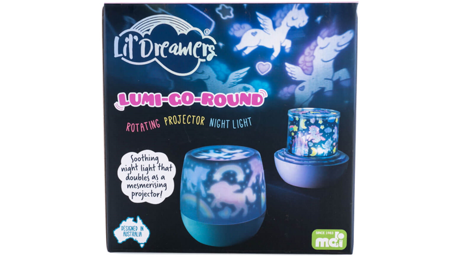 Lil Dreamers Lumi-Go-Round Rotating Projector Light - Unicorn