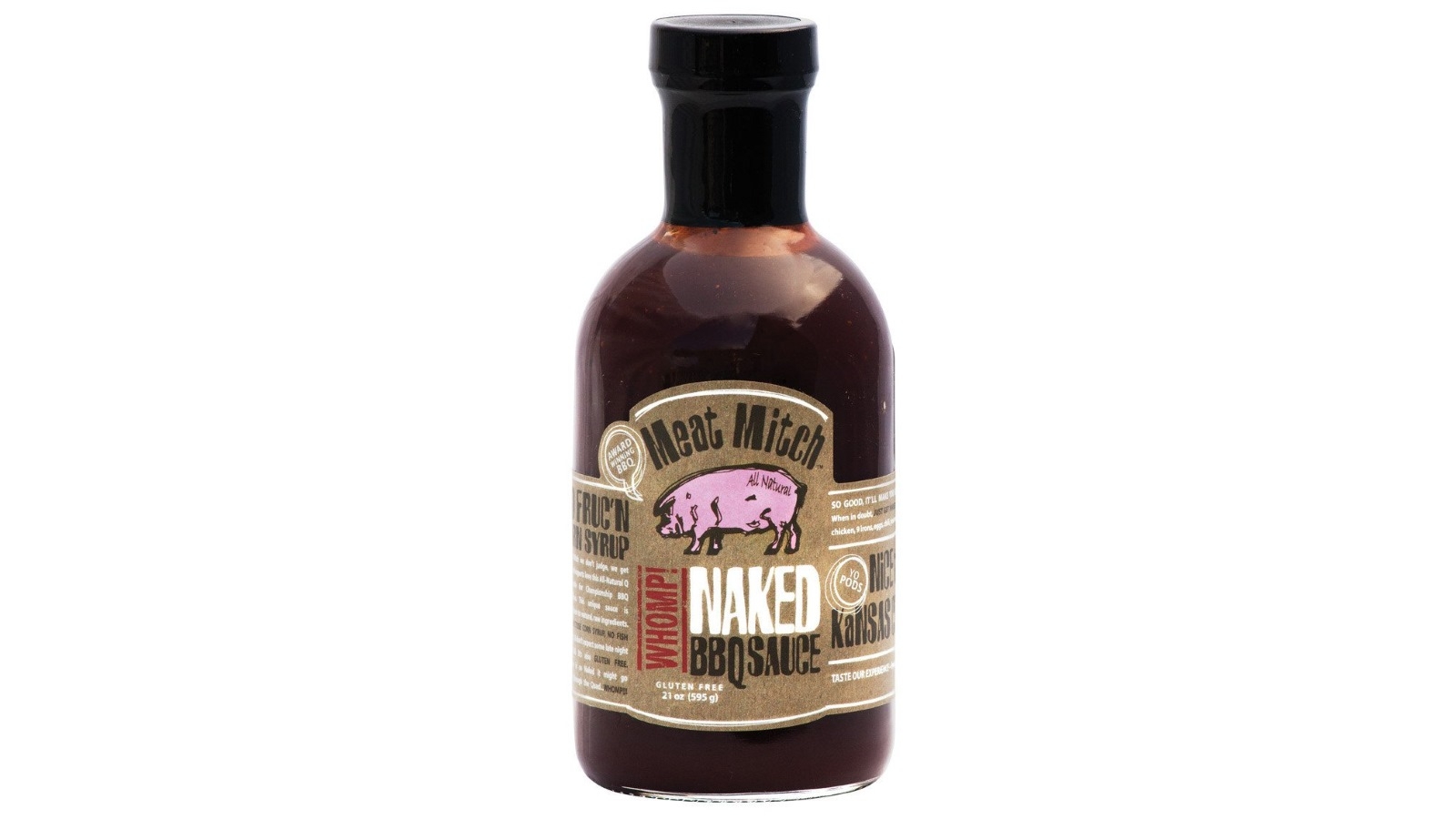 Meat Mitch 621ml Naked BBQ Sauce