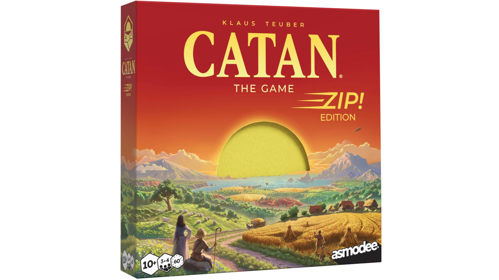 Asmodee Catan Zip Board Game