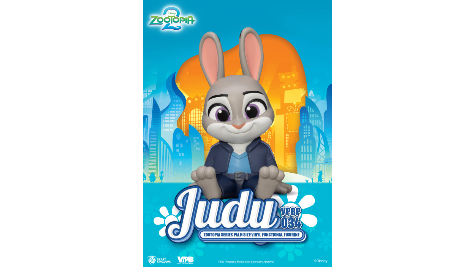 Beast Kingdom Piggy Bank Zootopia Series Judy Vinyl Functional Figurine 