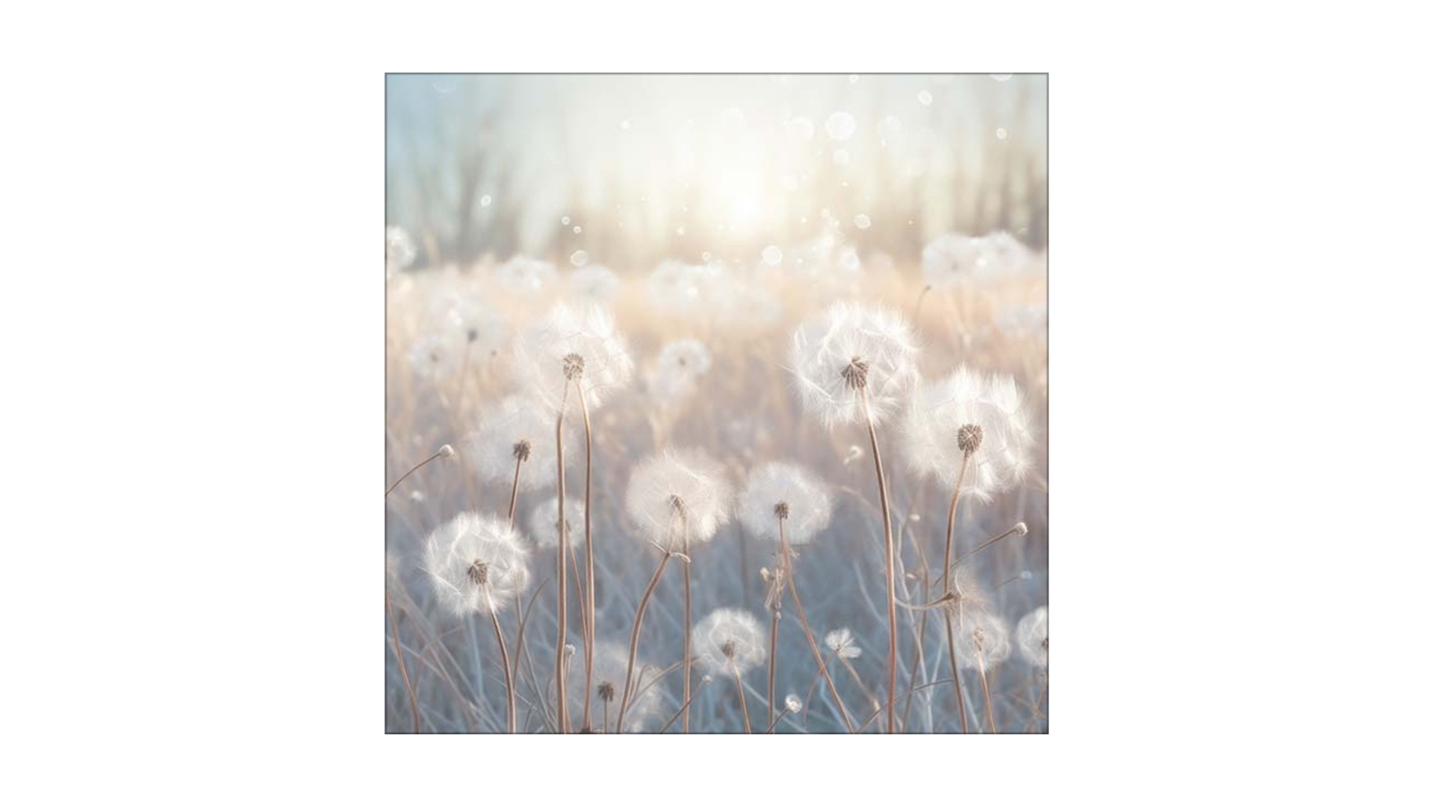La Grolla Mystical Wild Dandelions II Unframed Canvas Wall Art