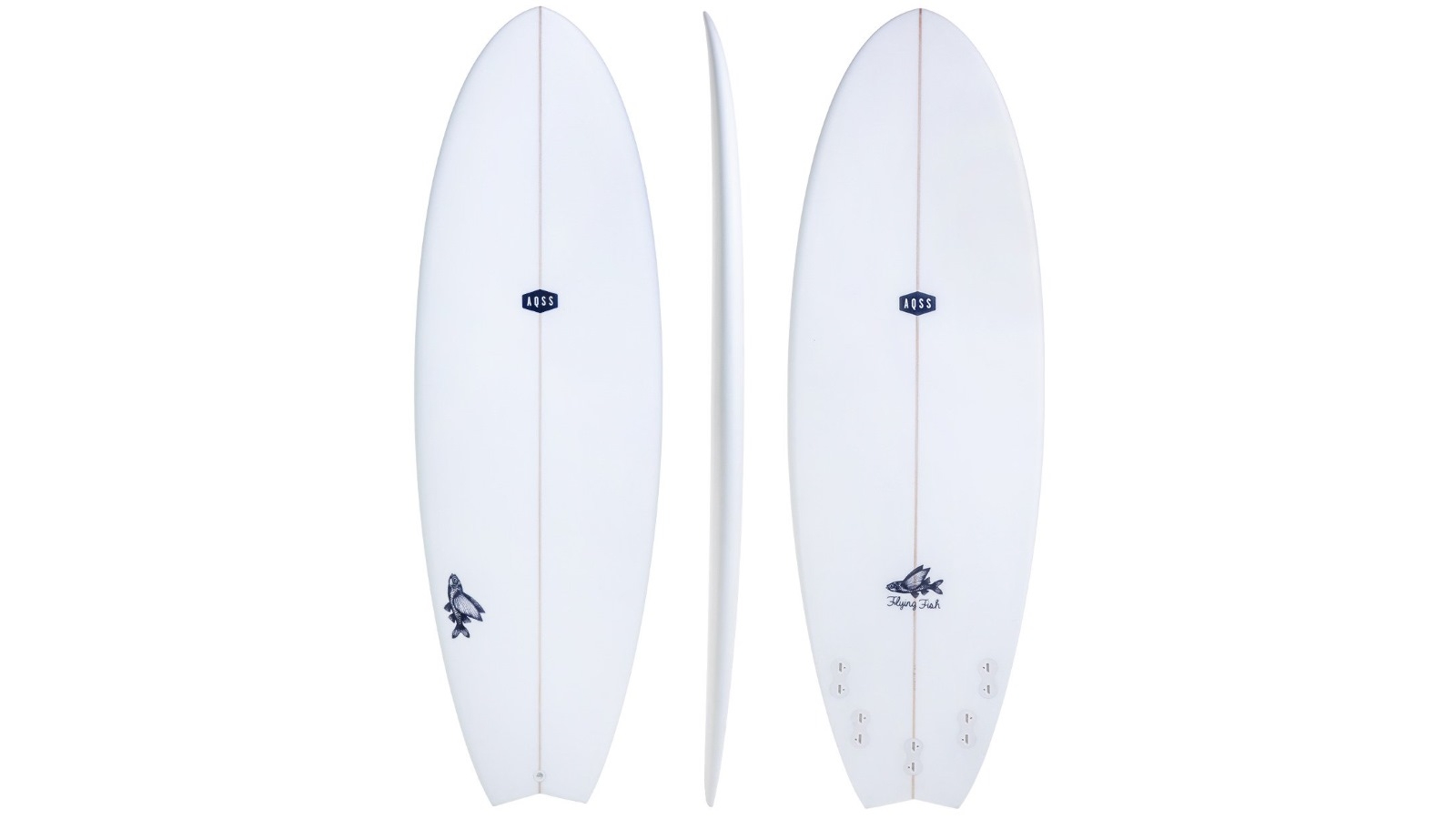 AQSS 41.5L Flying FishClear SkinFunBoard 5ft 10inch Harvey Norman