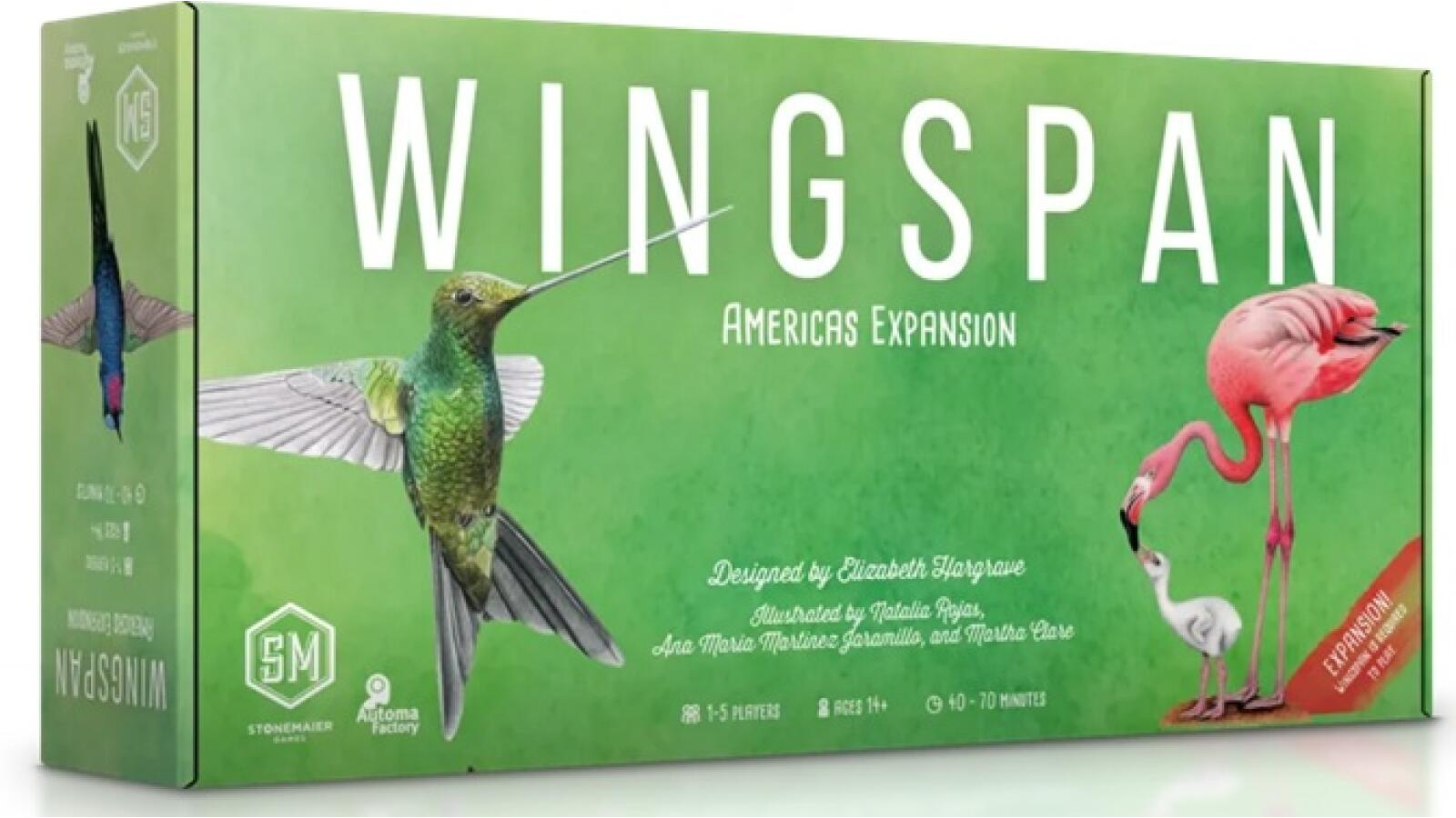 Stonemaier Games Wingspan Card Game - Americas Expansion
