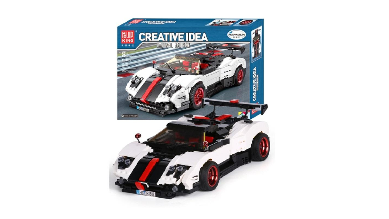 Mould King 960 Piece Pagani Zonda Cinque Roadster Building Block Toy