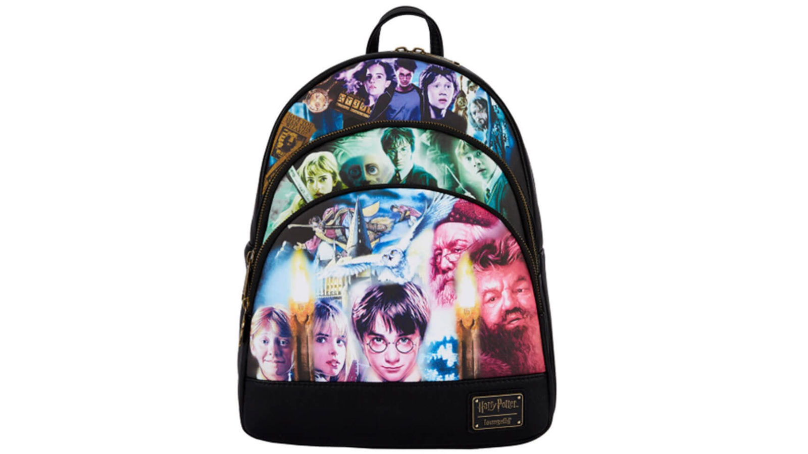 LatestBuy Harry Potter Trilogy Triple Pocket Mini Backpack