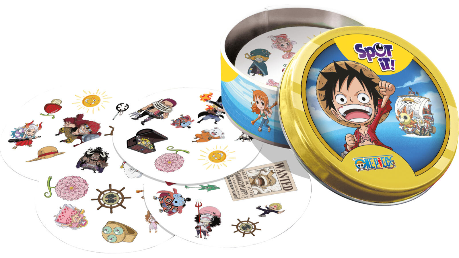 Asmodee Spot It One Piece Board Game