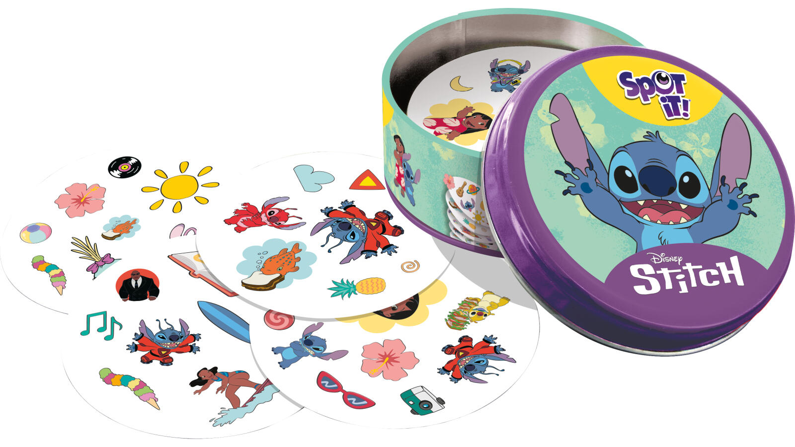 Asmodee Spot It Lilo and Stitch Board Game