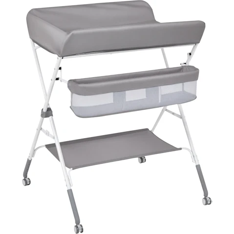 Advwin Foldable Baby Changing Table with Height Scale