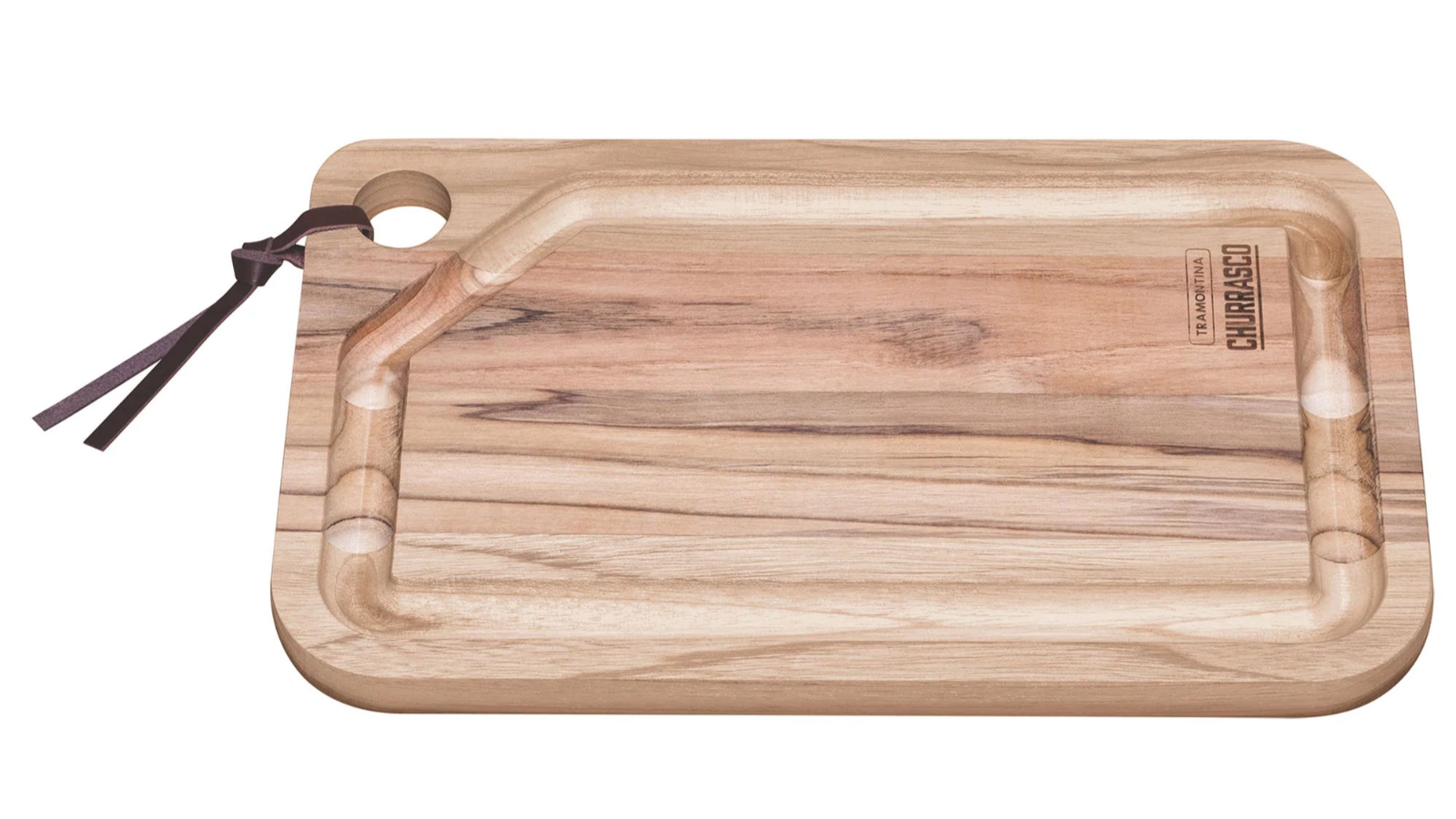Tramontina Teak Rectangular Barbecue Board - 49 x 28cm