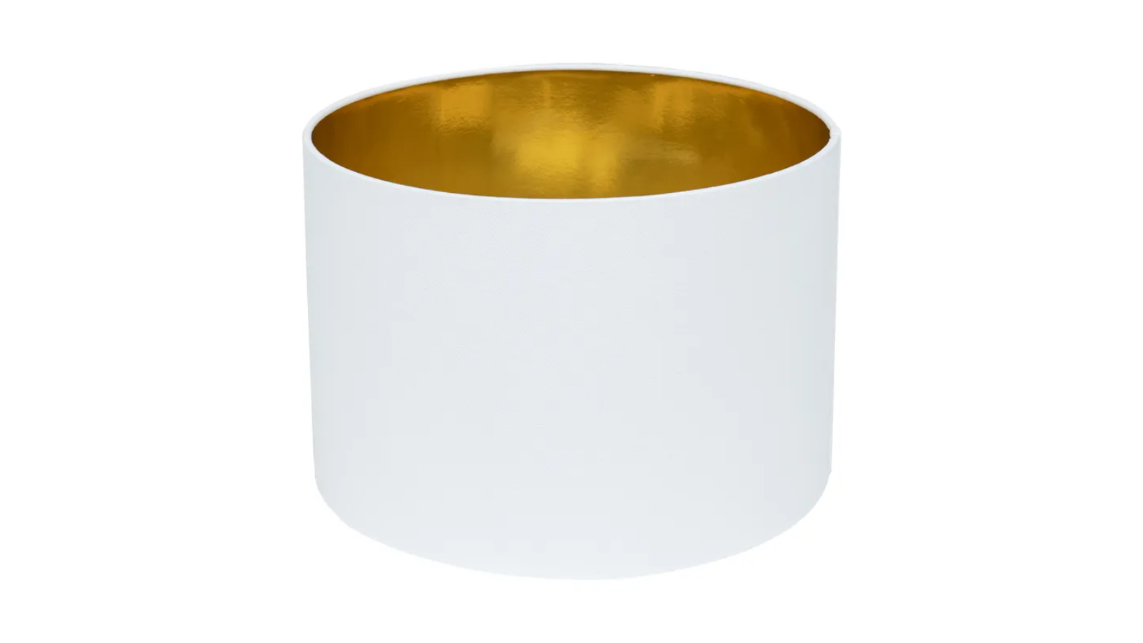 Cafe Lighting & Living Paola Table Drum Shade - White