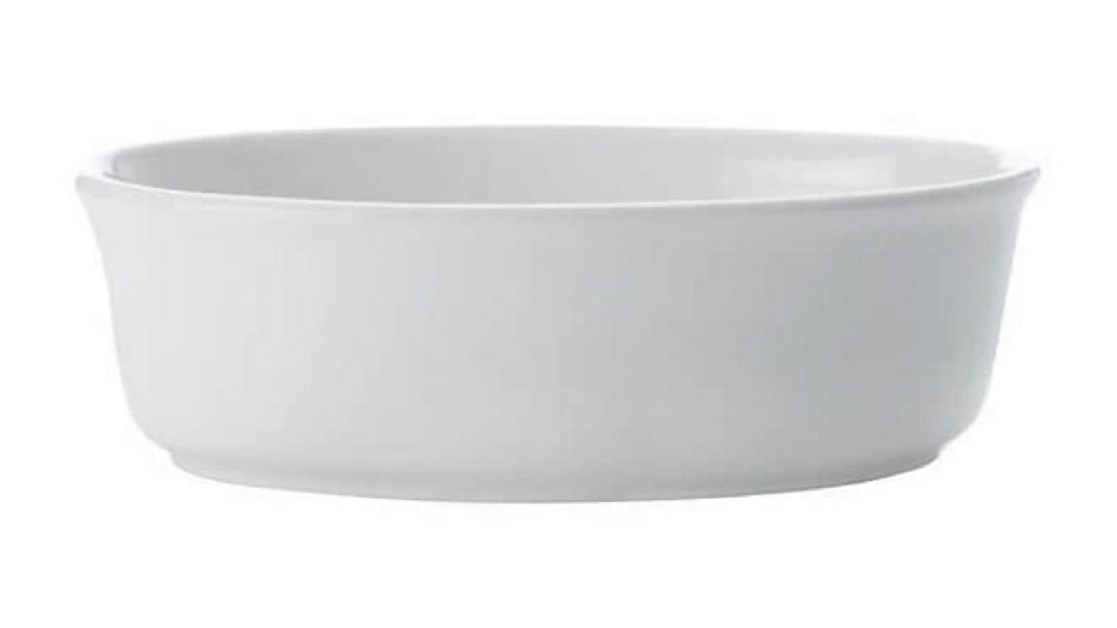 Maxwell and Williams Porcelain 13cm Basics Oval Pie Dish Pastry Baking Pan - White