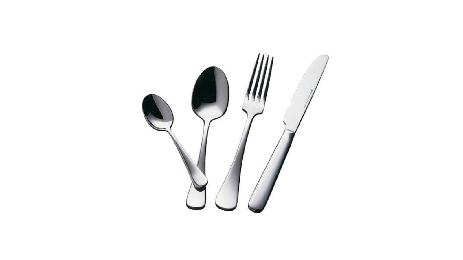Maxwell and Williams 16 Piece Madison Stainless Steel Cutlery Set - Silver