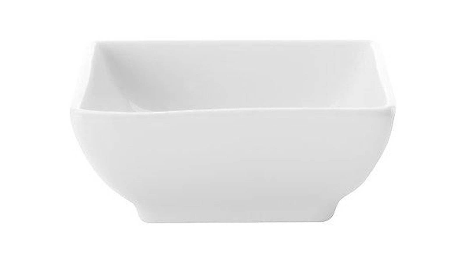 Maxwell & Williams White Basics 7cm Porcelain Square Sauce Dip Container Bowl