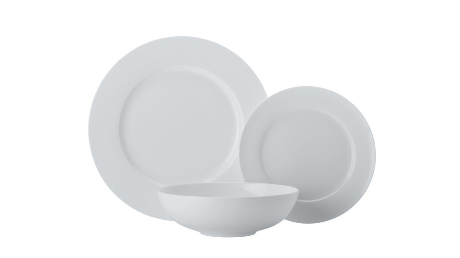 Maxwell and Williams 12 Piece Cashmere Rim Villa Dinner Set