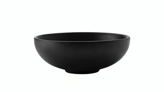 Maxwell and Williams 15.5 x 6cm Porcelain Caviar Coupe Bowl - Black