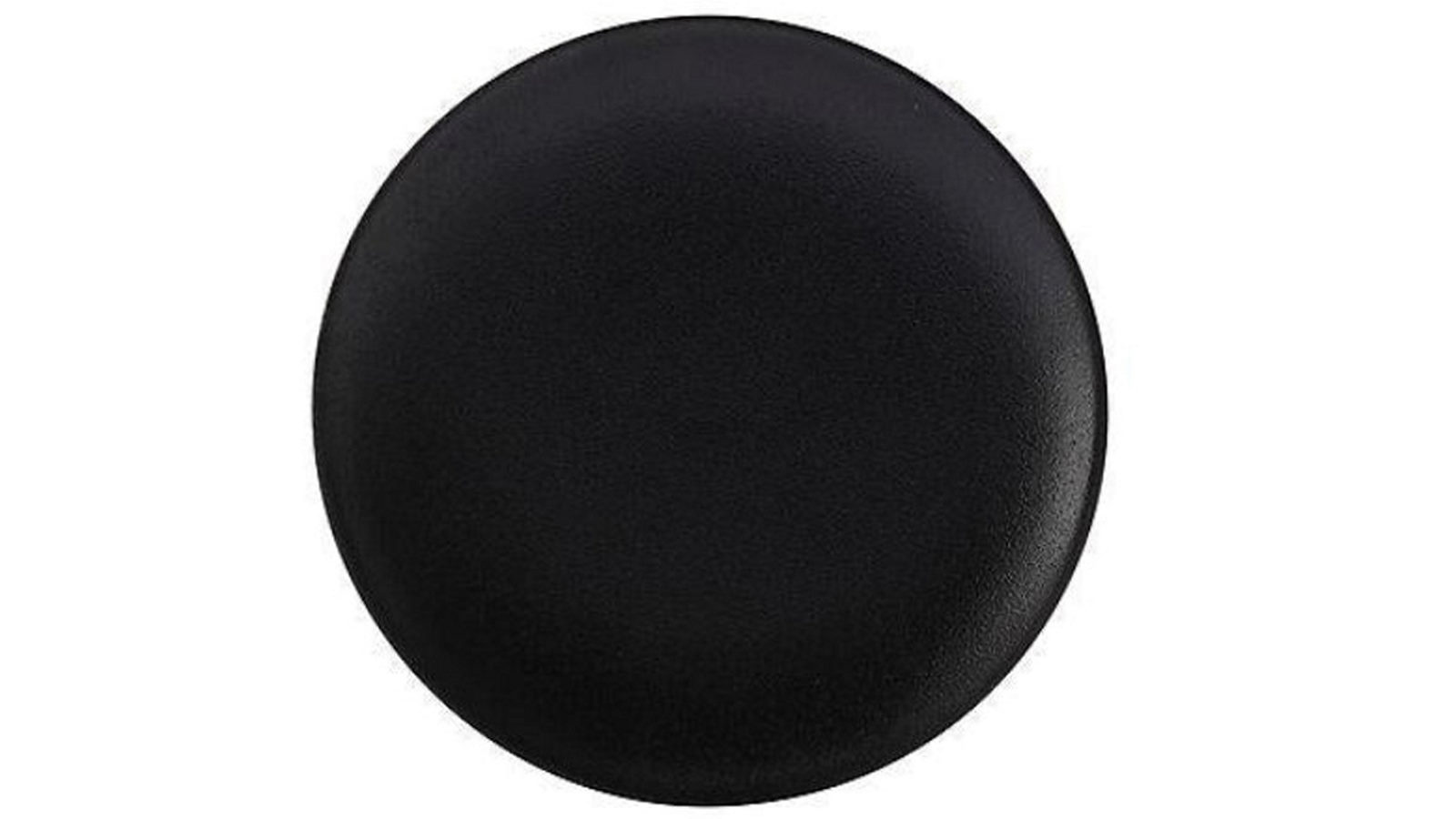 Maxwell and Williams 20cm Caviar Durable Porcelain Coupe Plate - Black