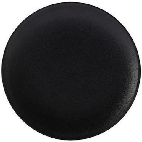 Maxwell and Williams 20cm Caviar Durable Porcelain Coupe Plate - Black