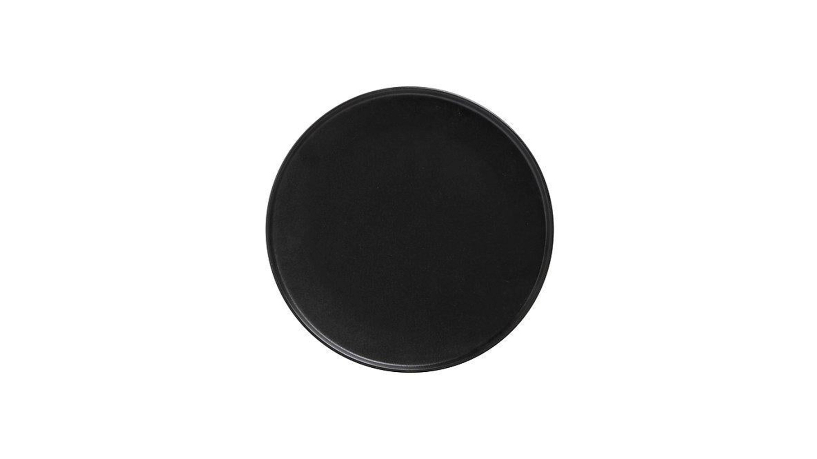 Maxwell and Williams 26.5cm Porcelain Caviar High Rim Plate - Black