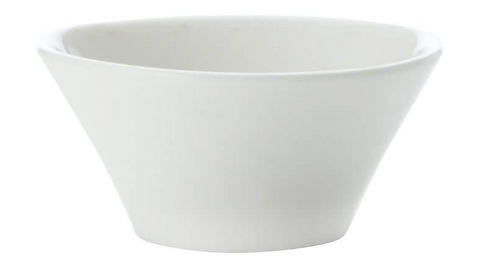 Maxwell and Williams 1 Set of 8cm White Basics Conical Dip/Dipping Bowl