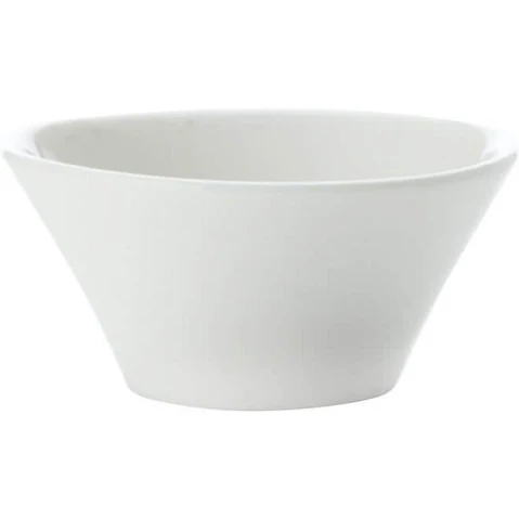 Maxwell and Williams 1 Set of 8cm White Basics Conical Dip/Dipping Bowl