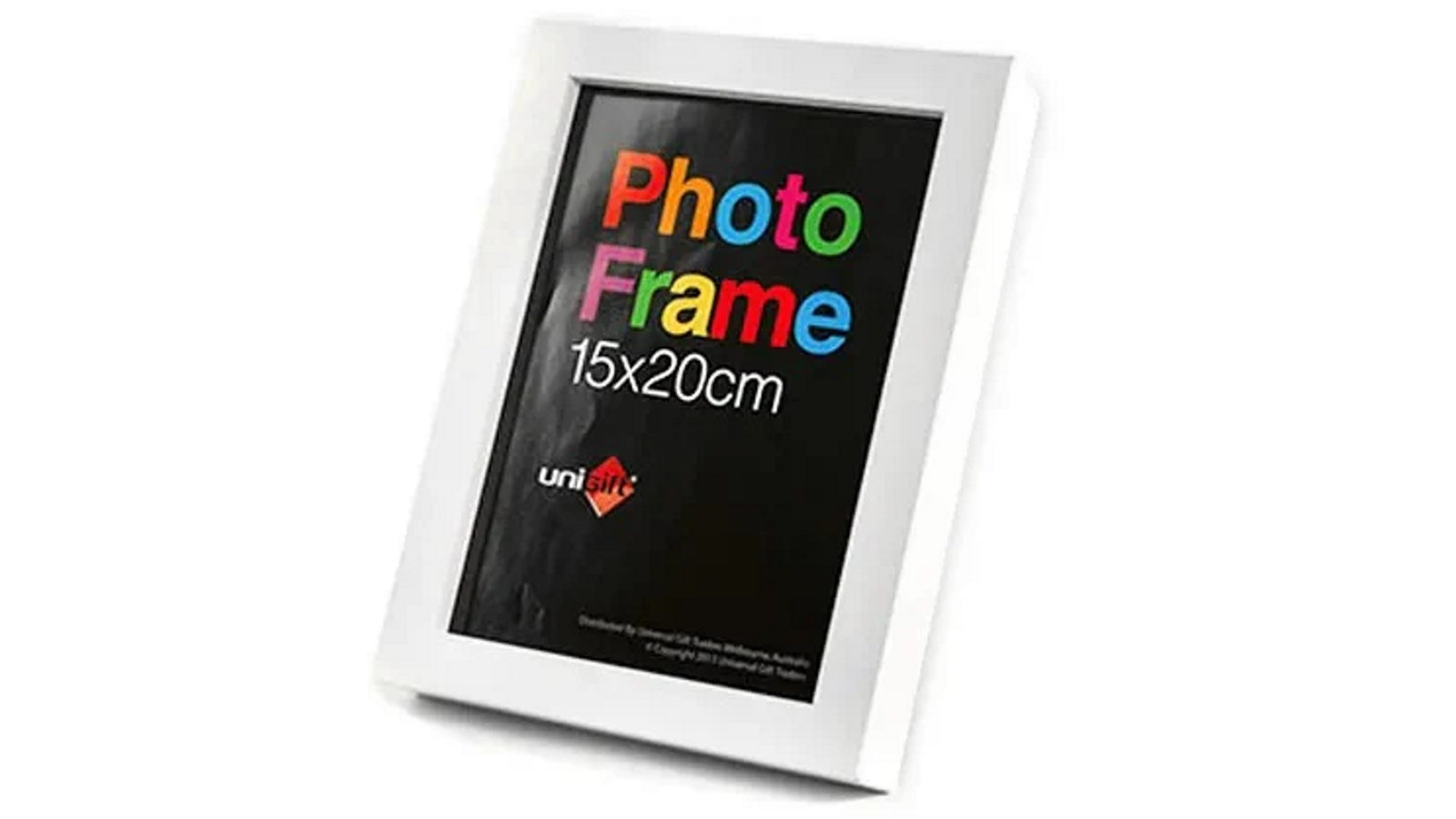Unigift Timeless Special Design Photo Wooden White Frame - 15 x 20cm