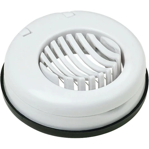 Cuisena Deluxe Mushroom and Egg Slicer - White/Black