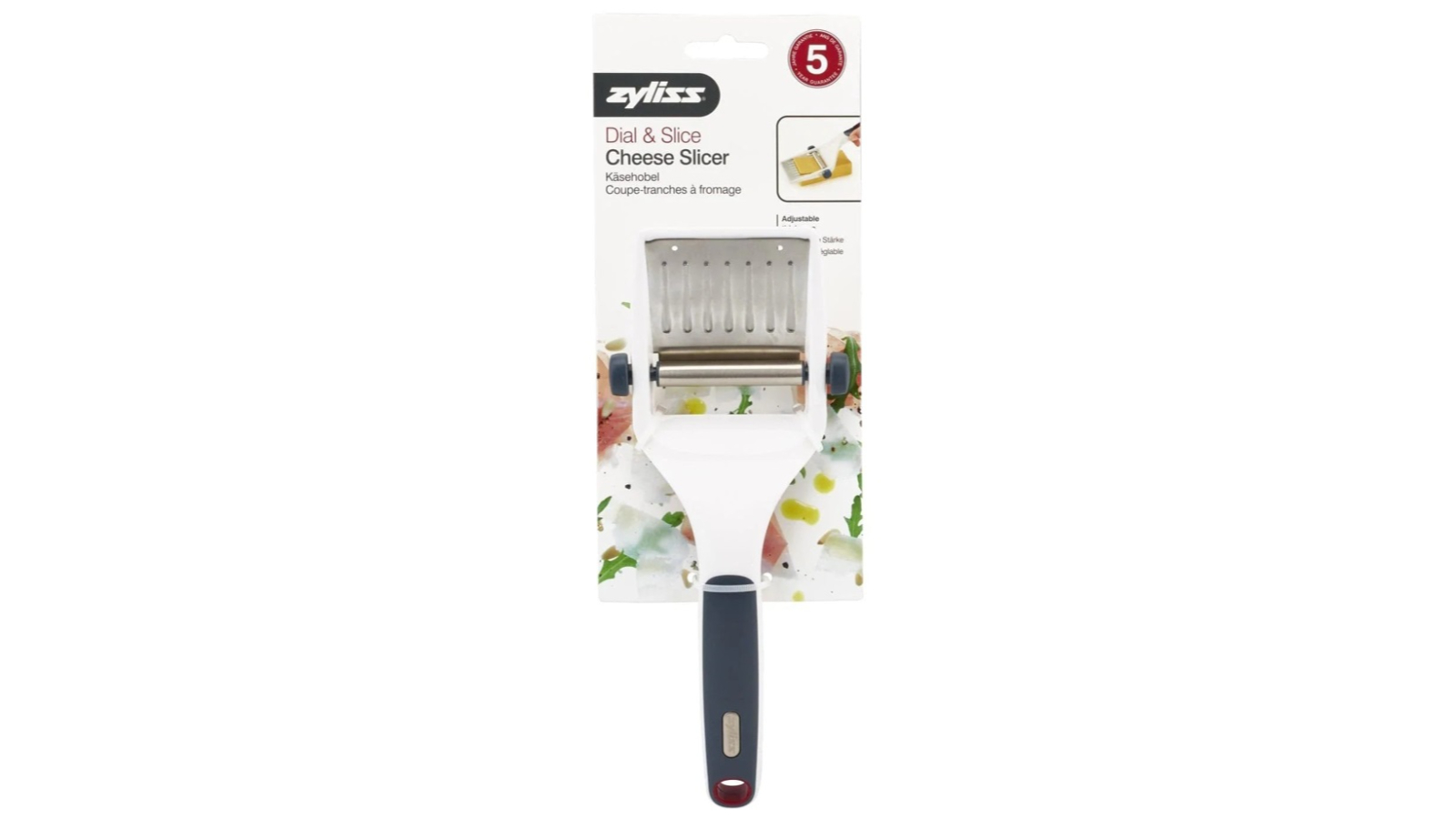 Zyliss Cheese Slicer - White/Charcoal