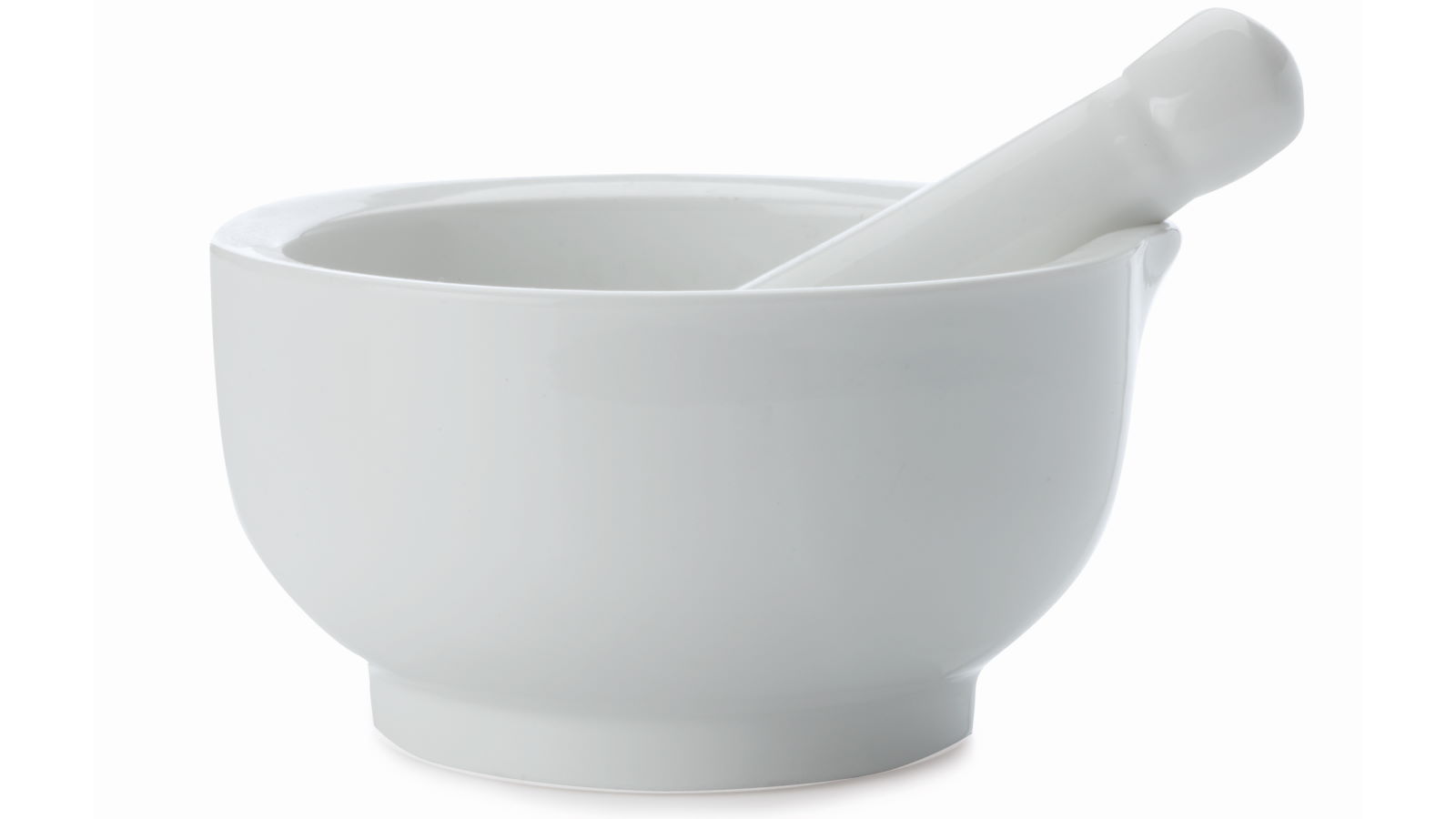 Maxwell and Williams 12cm Porcelain White Basics Mortar and Pestle