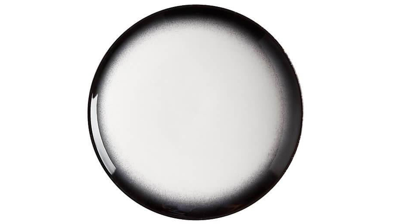Maxwell and Williams 20cm Caviar Granite Porcelain Coupe Plate
