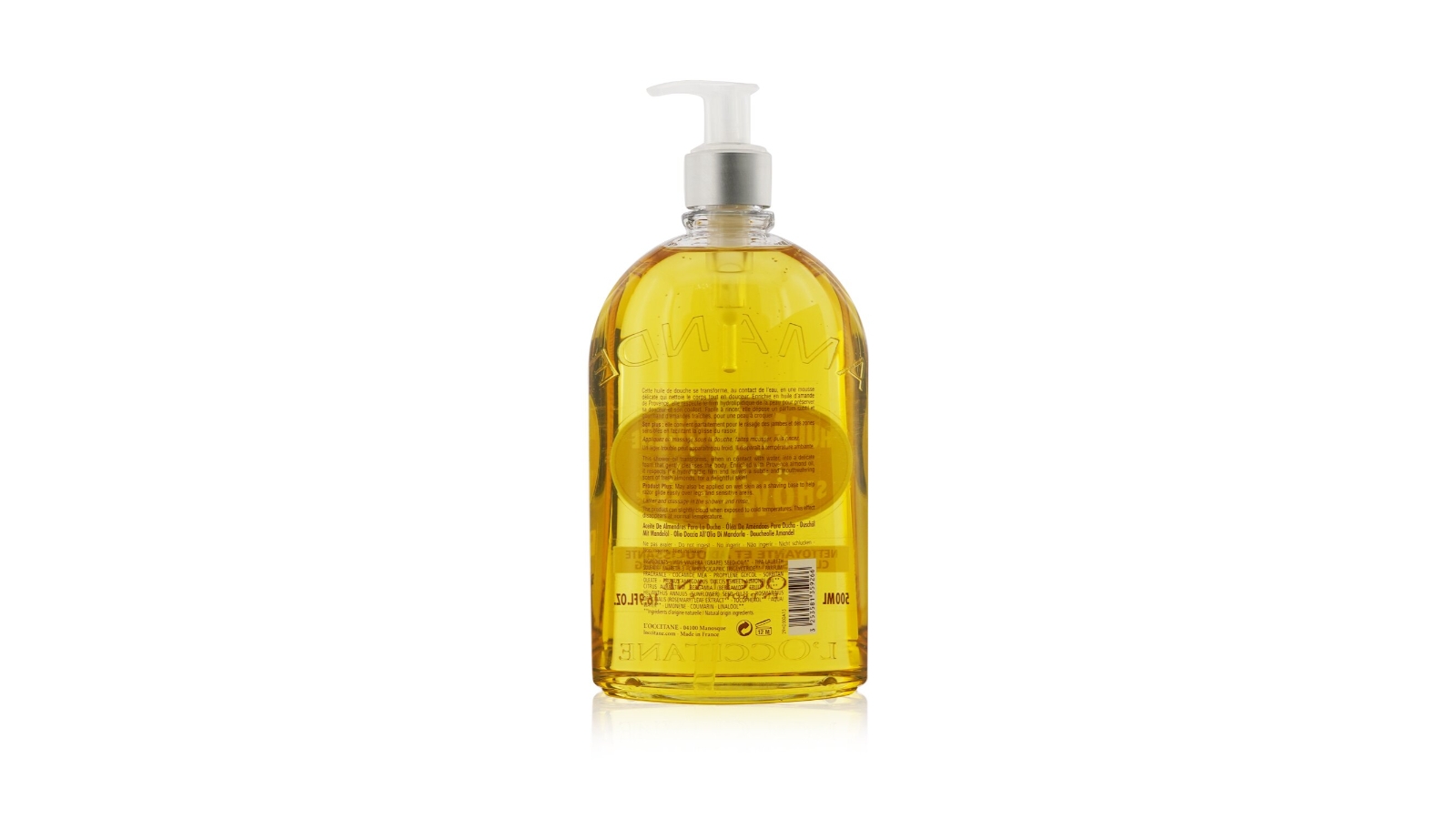 L'Occitane Almond Cleansing & Soothing Shower Oil 500ml/16.7oz