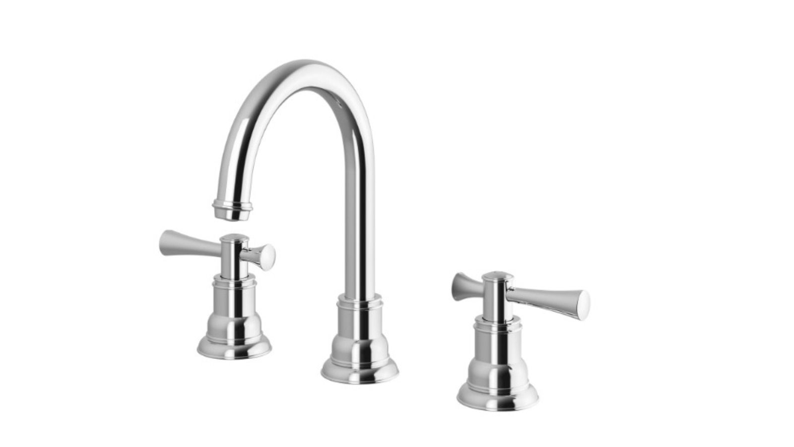 Phoenix Cromford Lead-Free Basin Set - Chrome