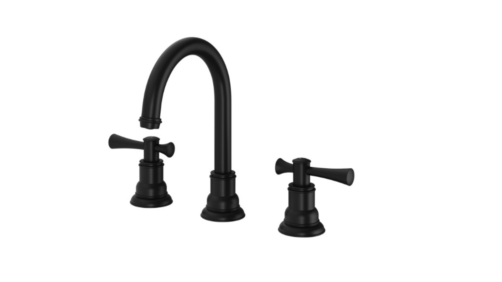 Phoenix Cromford Lead-Free Basin Set - Matte Black