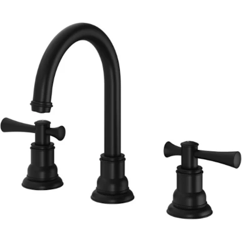 Phoenix Cromford Lead-Free Basin Set - Matte Black