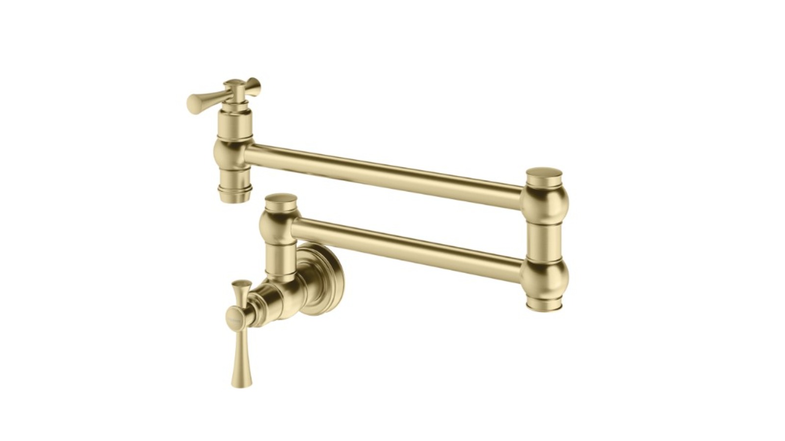 Phoenix Cromford Lead-Free Pot Filler - Brushed Gold