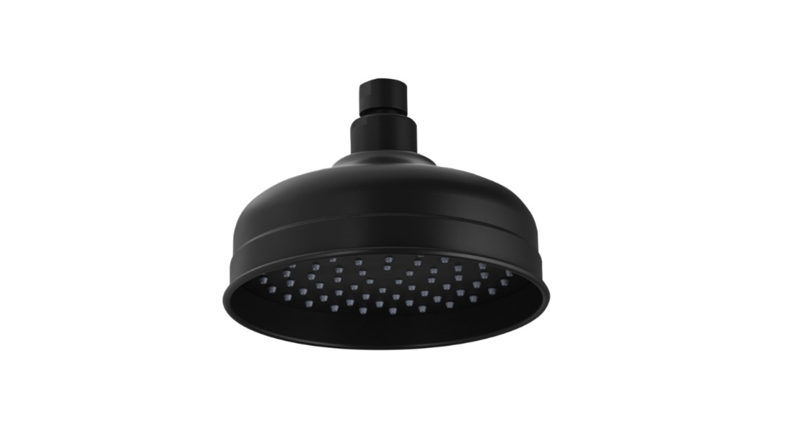 Phoenix Cromford Shower Rose - Matte Black