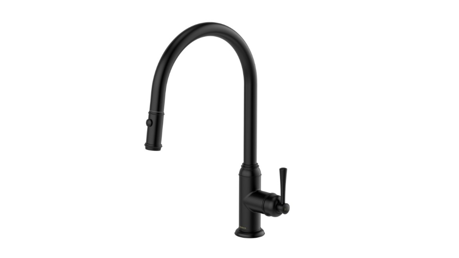 Phoenix Cromford Pull Out Sink Mixer 230mm LF - Matte Black 