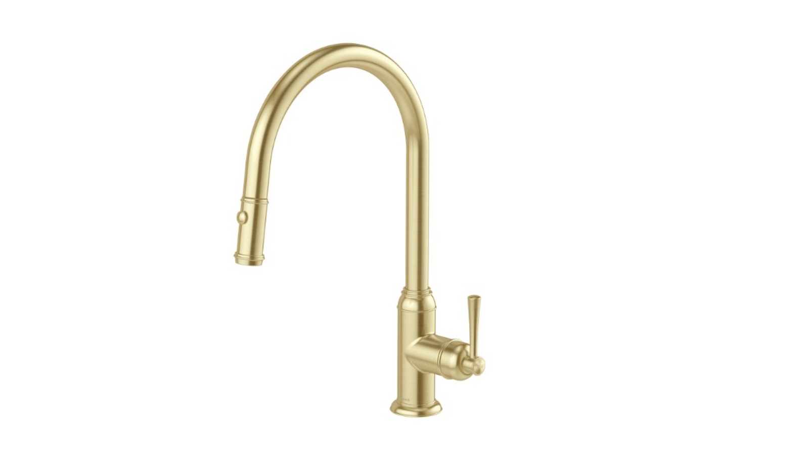 Phoenix Cromford Pull Out Sink Mixer 230mm LF - Brushed Gold