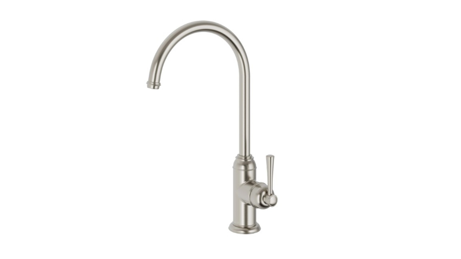 Phoenix Cromford 180mm Lead-Free Sink Mixer - Brushed Nickel
