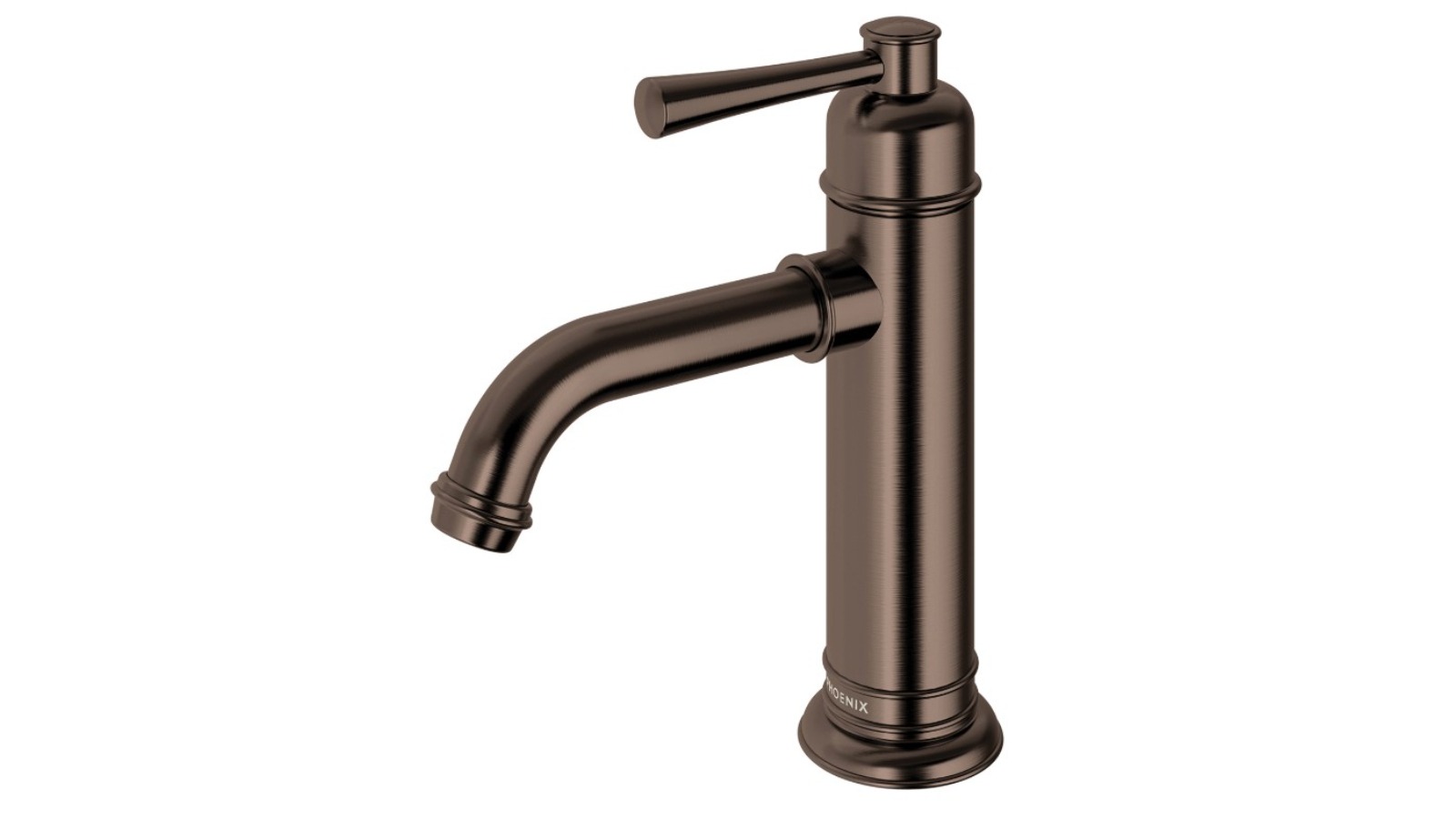 Phoenix Cromford Lead-Free Basin Mixer - Brushed Bronze 