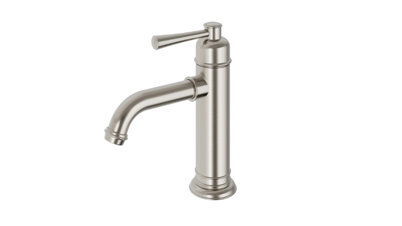 Phoenix Cromford Lead-Free Basin Mixer - Brushed Nickel