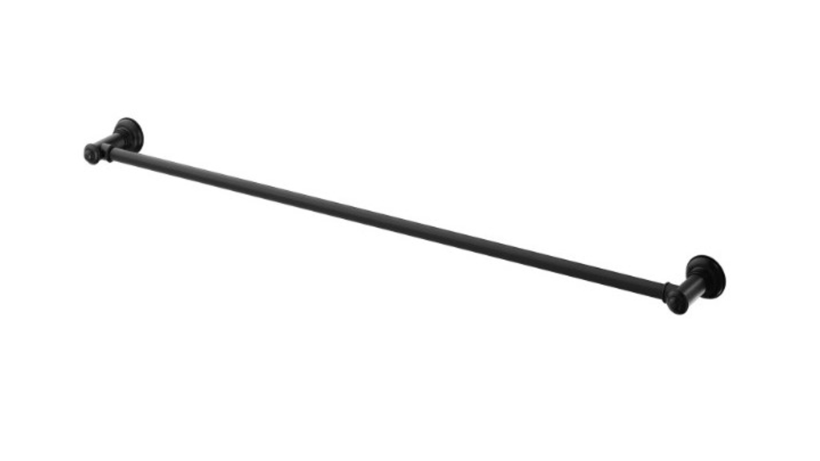 Phoenix Cromford 800mm Single Towel Rail - Matte Black